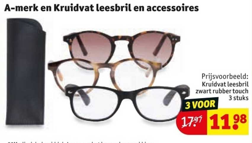 A-merk en Kruidvat leesbril en accessoires