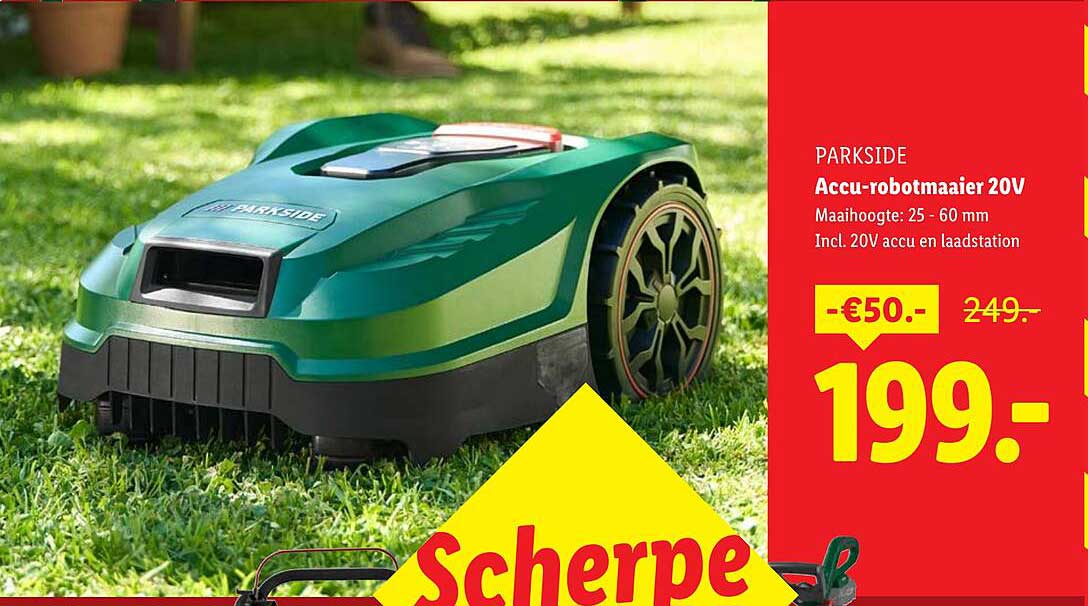 Accu-robotmaaier 20V