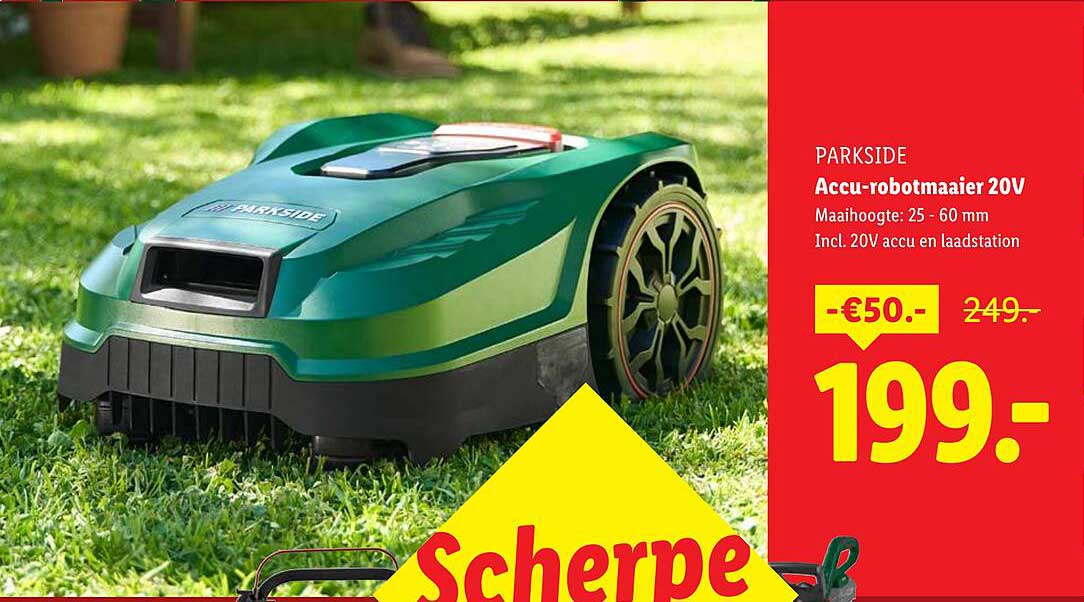 Accu-robotmaaier 20V