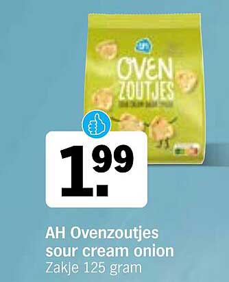 AH Ovenzoutjes sour cream onion