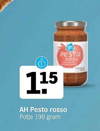 AH Pesto rosso Potje 190 gram