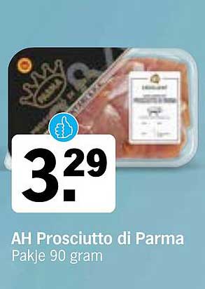 AH Prosciutto di Parma Pakje 90 gram