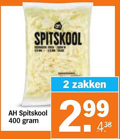 AH Spitskool 400 gram
