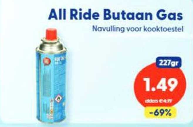 All Ride Butaan Gas
