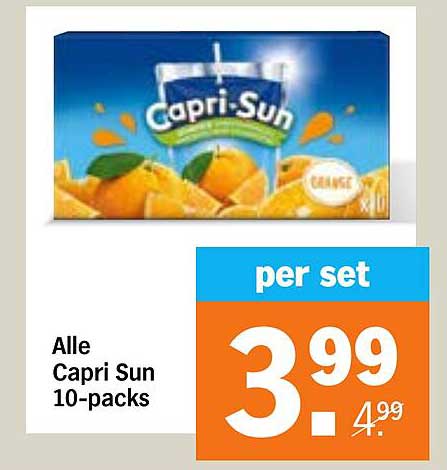 Alle Capri Sun 10-packs