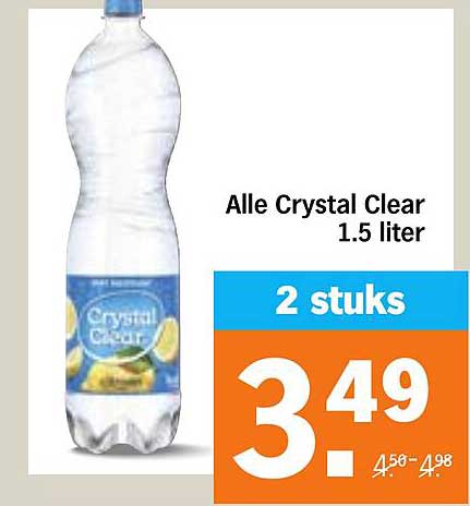 Alle Crystal Clear 1.5 liter