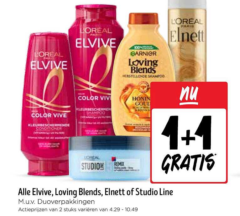 Alle Elvive, Loving Blends, Elnett of Studio Line