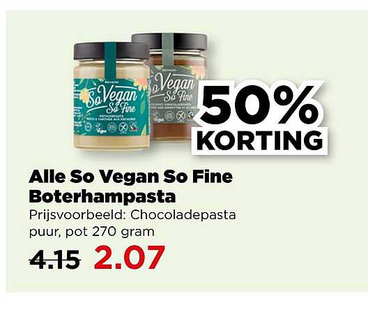 Alle So Vegan So Fine Boterhampasta