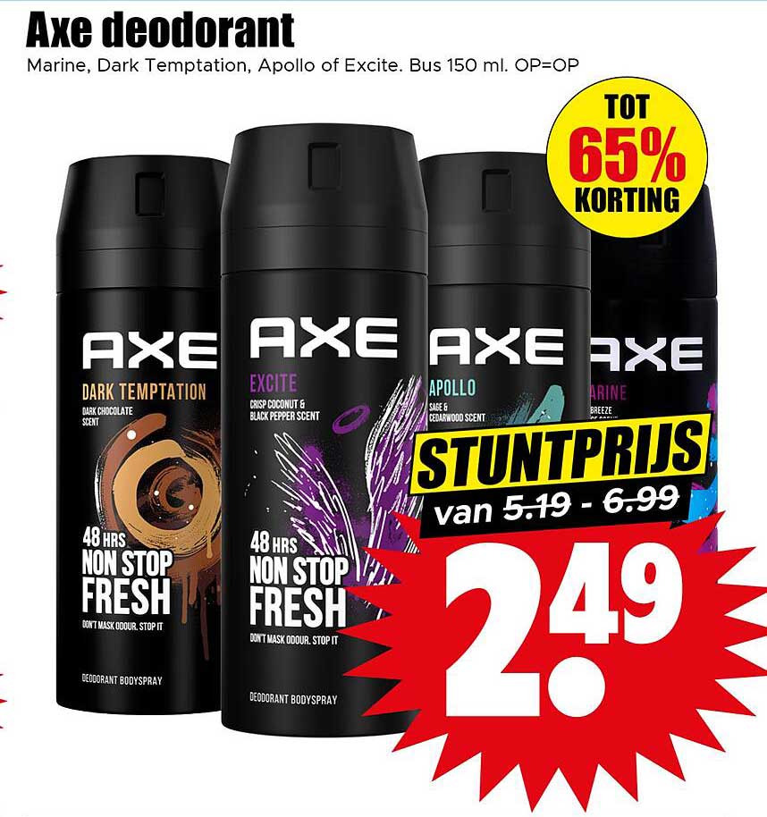 Axe deodorant