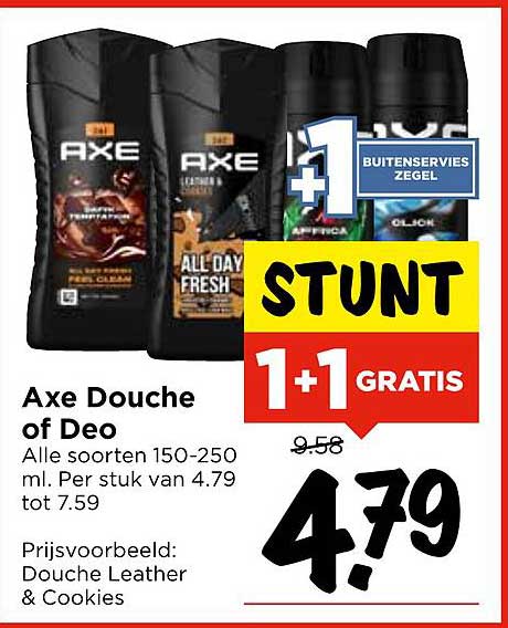 Axe Douche of Deo