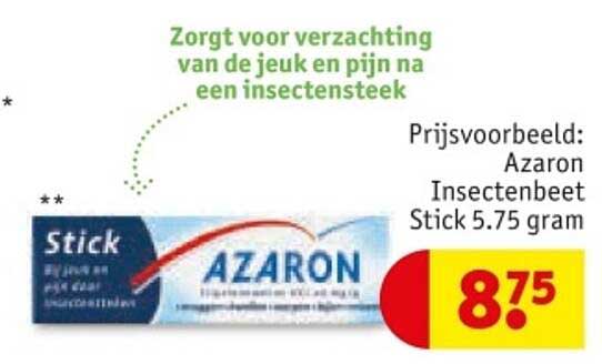Azaron Insectenbeet Stick 5.75 gram