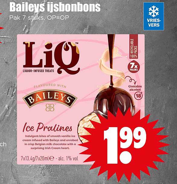 Baileys ijsbonbons