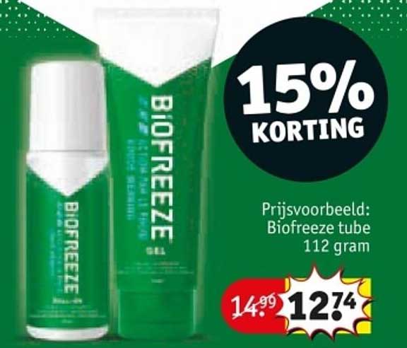 Biofreeze tube 112 gram