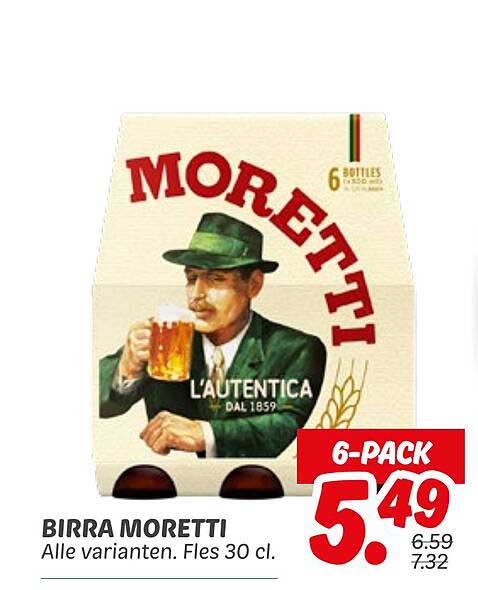 BIRRA MORETTI 6-PACK