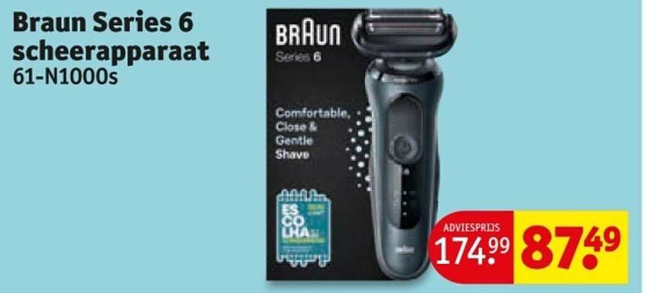 Braun Series 6 scheerapparaat 61-N1000s