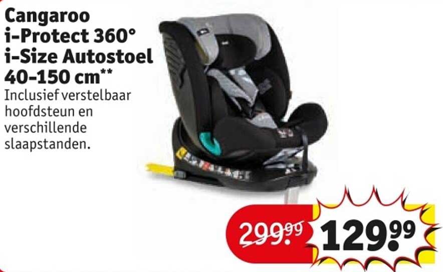 Cangaroo i-Protect 360° i-Size Autostoel 40-150 cm**