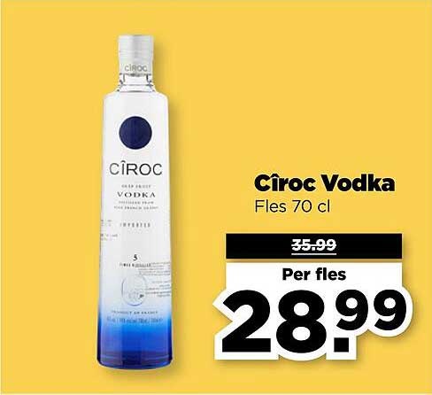 Cîroc Vodka Fles 70 cl