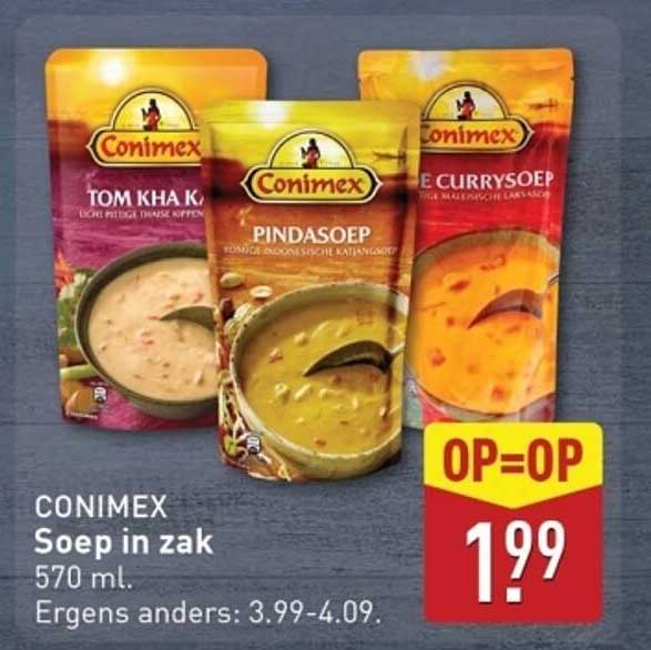 CONIMEX Soep in zak