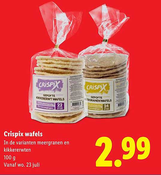 Crispix wafels