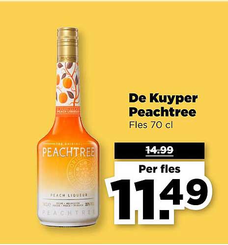 De Kuiper Peachtree Fles 70 cl