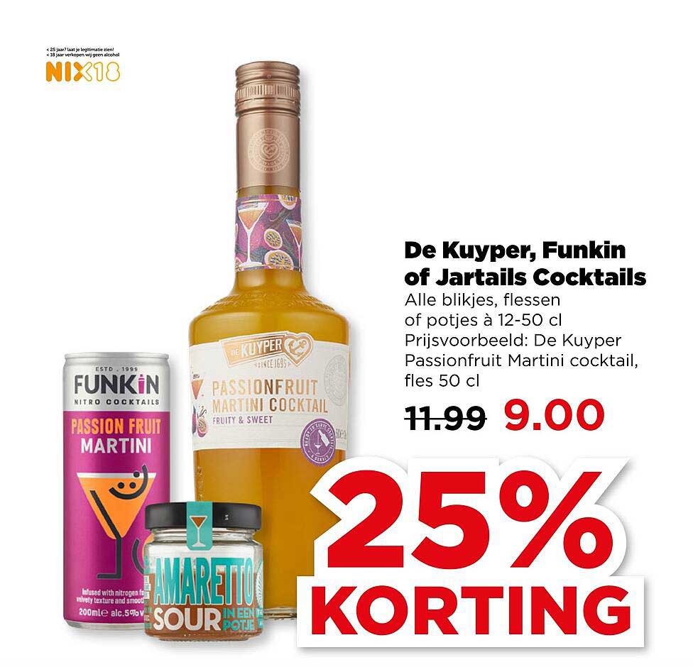 De Kuyper, Funkin of Jartails Cocktails