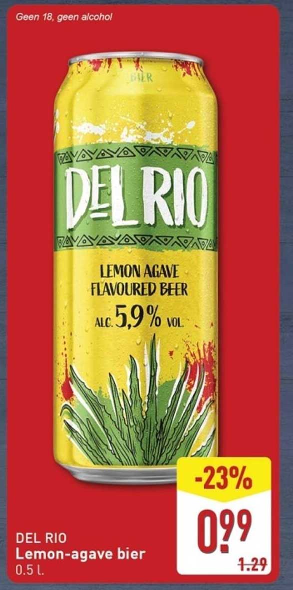 DEL RIO Lemon-agave bier 0.5 l.