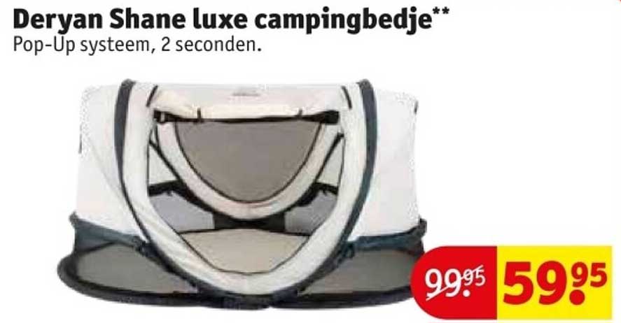 Deryan Shane luxe campingbedje**
