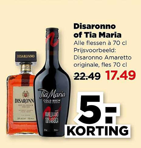 Disaronno of Tia Maria