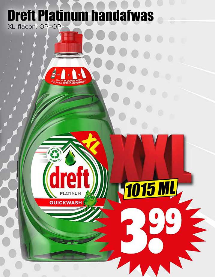 Dreft Platinum handafwas