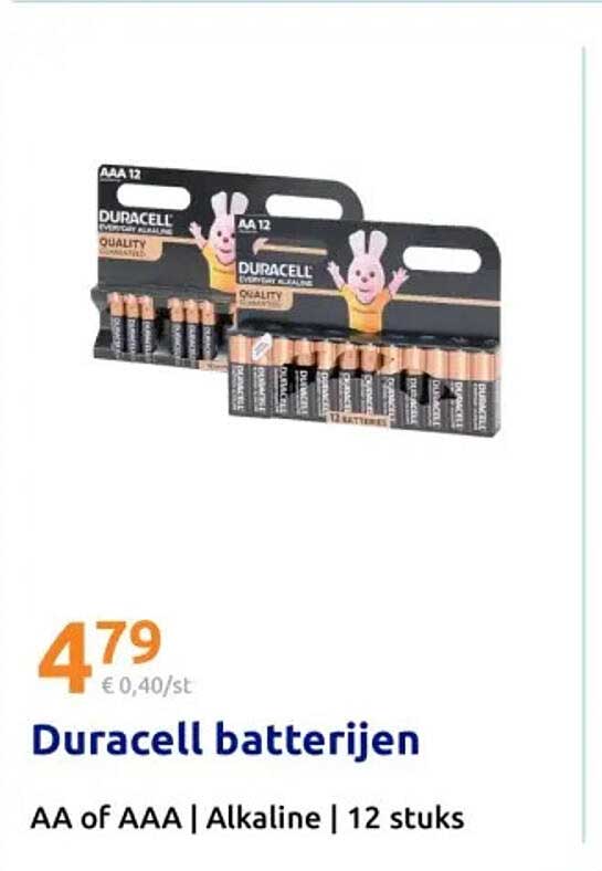 Duracell batterijen