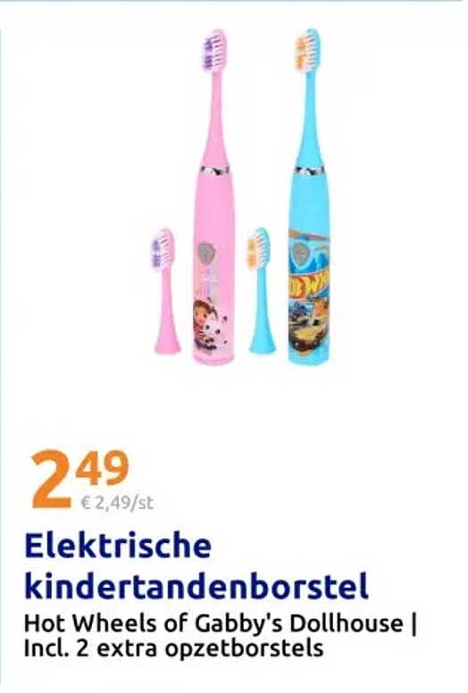 Elektrische kindertandenborstel