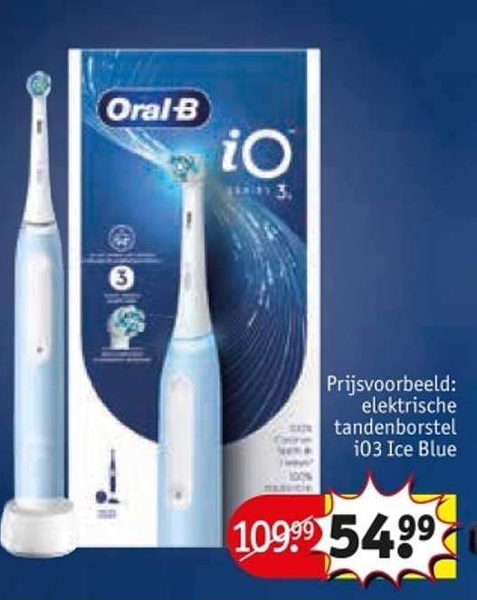 Elektrische tandenborstel i03 Ice Blue