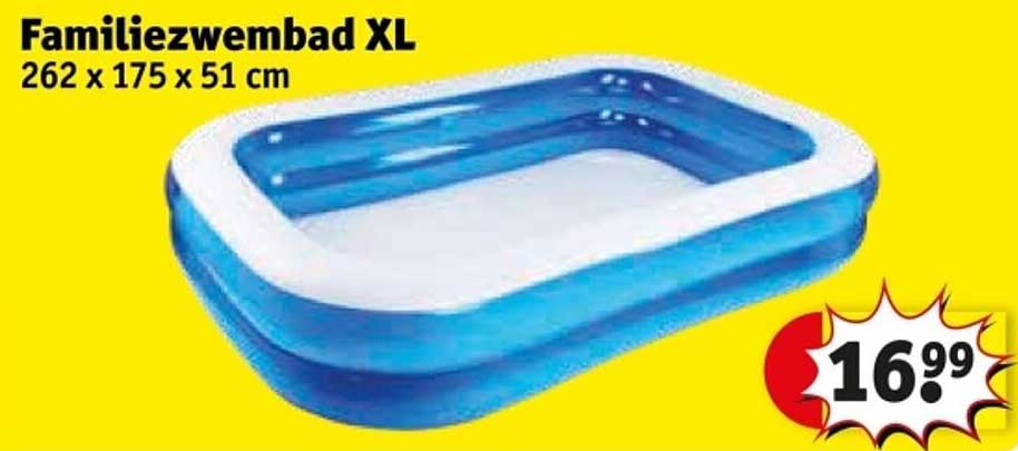 Familiezwembad XL