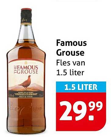 Famous Grouse Fles van 1.5 liter