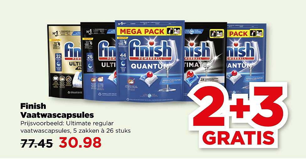Finish Vaatwascapsules