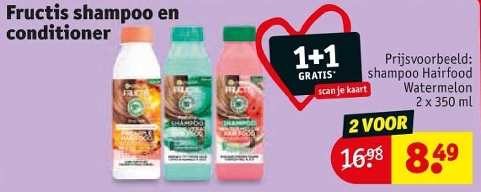 Fructis shampoo en conditioner