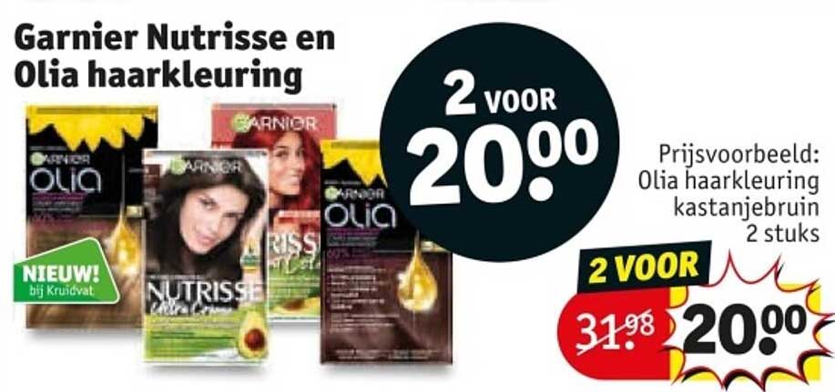 Garnier Nutrisse en Olia haarkleuring