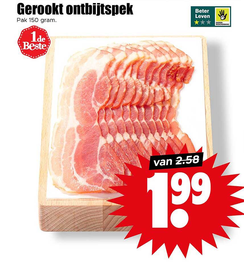 Gerookt ontbjtispek
