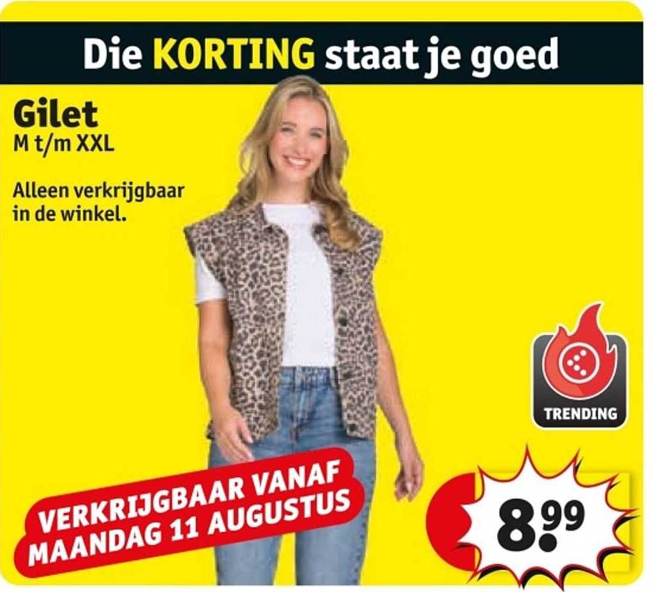 Gilet M t/m XXL