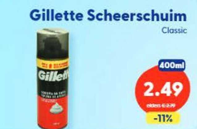 Gillette Scheerschuim Classic