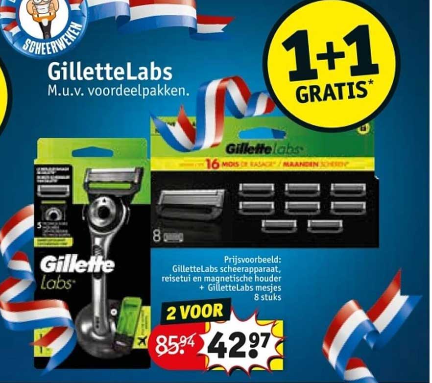 GilletteLabs M.u.v. voordeelpakken