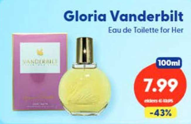Gloria Vanderbilt Eau de Toilette for Her 100ml