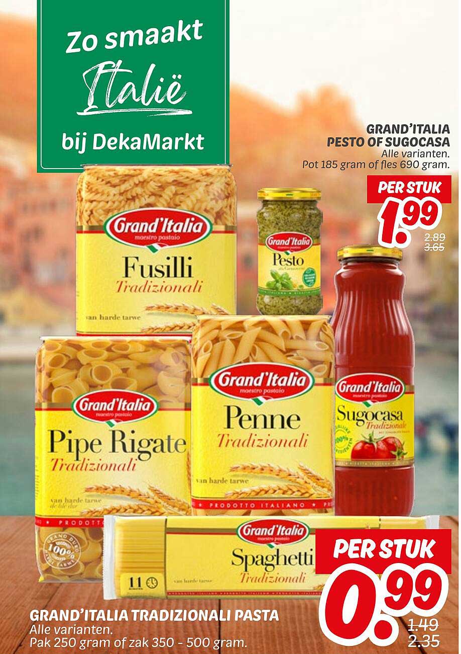 Grand'Italia Pesto of Sugocasa
