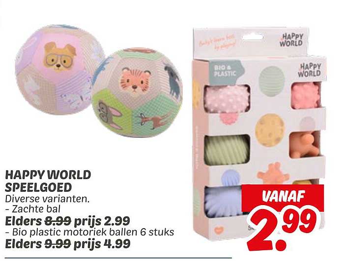 HAPPY WORLD SPEELGOED