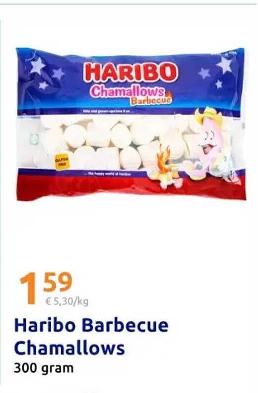 Haribo Barbecue Chamallows 300 gram