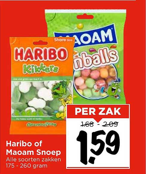 Haribo of Maoam Snoep