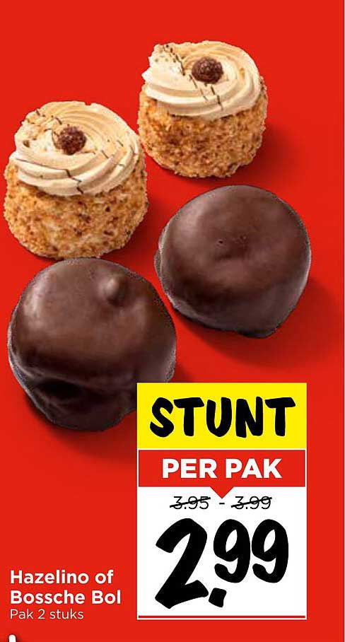 Hazelino of Bossche Bol Pak 2 stuks