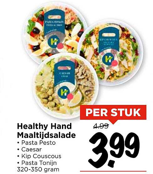 Healthy Hand Maaltijdsalade