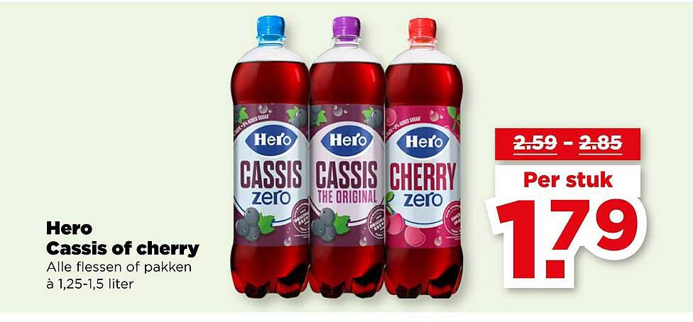 Hero Cassis of cherry