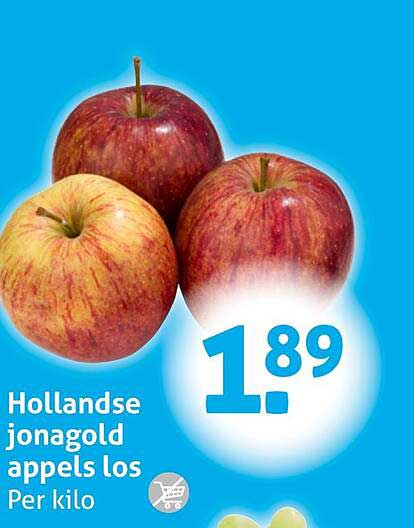 Hollandse jona gold appels los